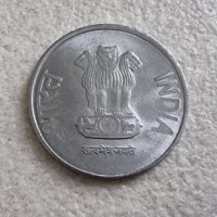 Монети. Индия. 2 и 2 рупии.  2 различни  бройки., снимка 6 - Нумизматика и бонистика - 38039738