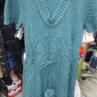 Продавам плетена туника, зелена, снимка 3 - Туники - 38922108