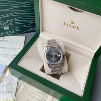 Мъжки часовник Rolex Oyster Perpetual Datejust с автоматичен механизъм, снимка 3 - Луксозни - 36714782