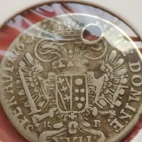 Сребърна монета 17 кройцера 1760г. Франц първи Кремниц Свещена Римска Империя 12213, снимка 8 - Нумизматика и бонистика - 42987092
