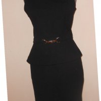 Черна рокля Италия , снимка 1 - Рокли - 28754909