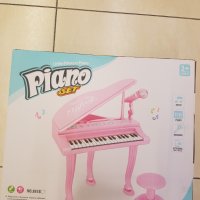 Пиано с микрофон, снимка 1 - Музикални играчки - 43375038
