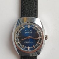 Мъжки механичен часовник Grandiа- sport master - 1965година, снимка 4 - Мъжки - 40452953