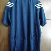 Adidas оригинална мъжка тениска фланелка синя размер М Адидас , снимка 2 - Тениски - 43317184