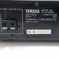 Стерео тунер Yamaha TX-670 RDS, снимка 3 - Ресийвъри, усилватели, смесителни пултове - 27115920