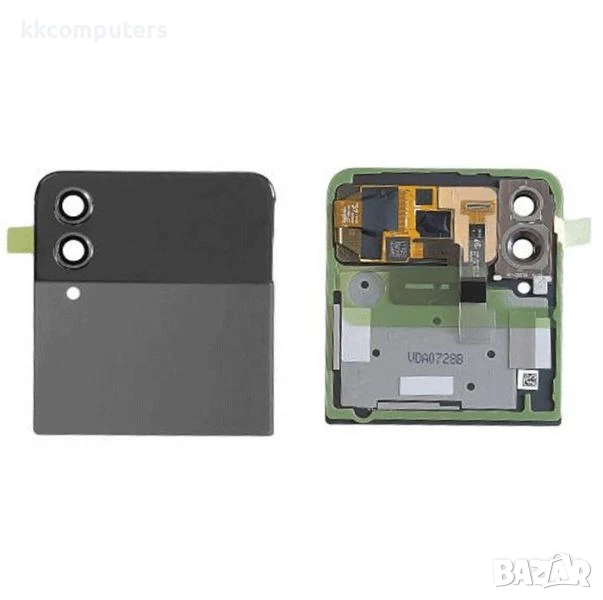 Капак батерия Оригинал за Samsung Z Flip 4 + LCD (F721B) Черен / КЛАС A Баркод : 116641, снимка 1
