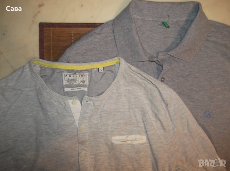 Блузи BENETTON, JACK&JONES   мъжки,Л, снимка 1