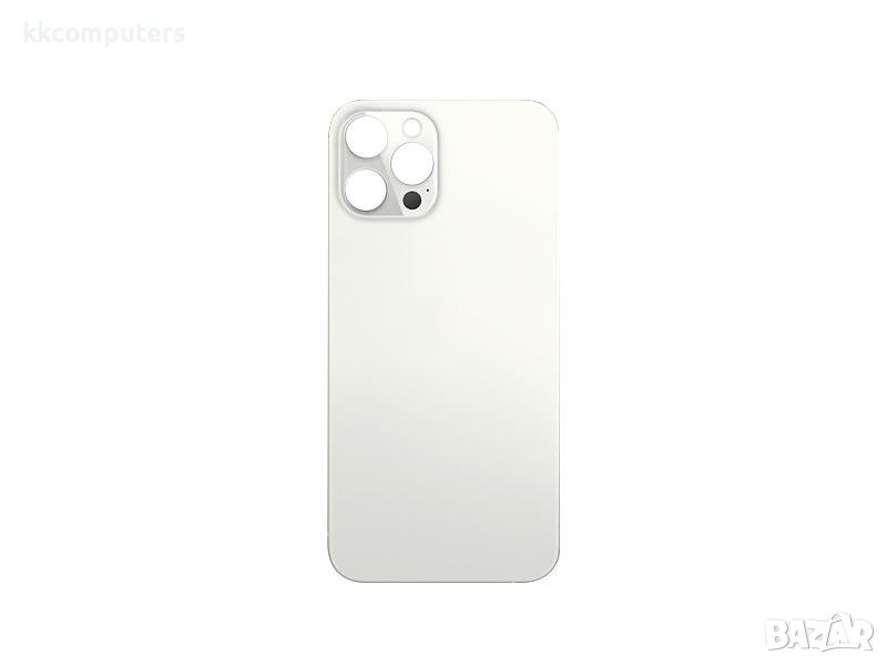 Капак батерия / Задно стъкло (BIG HOLE) за iPhone 12 PRO 6.1/ Бял, снимка 1