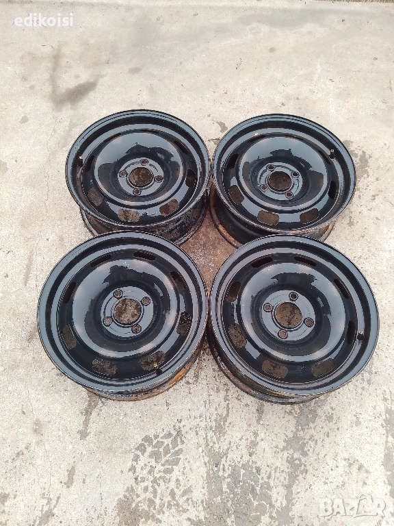 4бр. Джанти 15 Цола за Ситроен / Пежо - ET 23, снимка 1