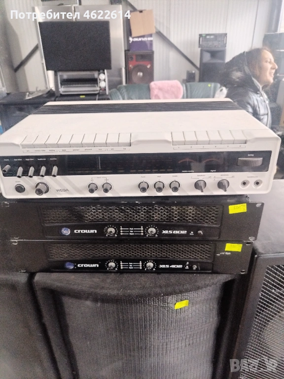 РЕТРО УСИЛВАТЕЛ WEGA РАБОТЕЩ , снимка 1