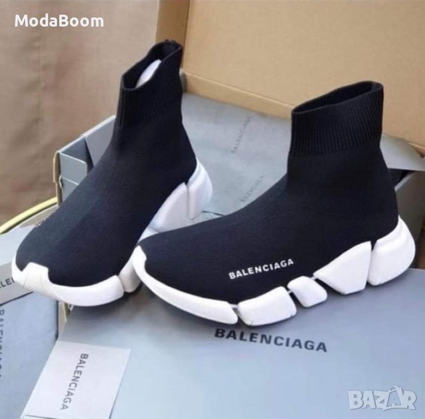🖤Balenciaga дамски стилни черни обувки тип чорап🖤, снимка 1