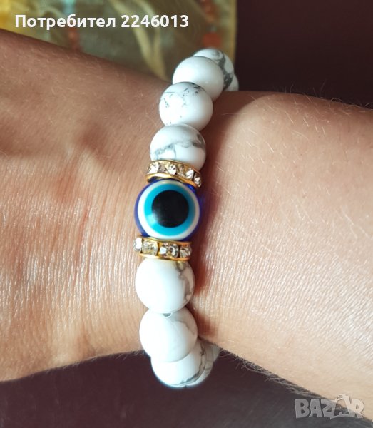 Гривни-за късмет и благополучие-естествени камъни-ръчна изработка, снимка 1