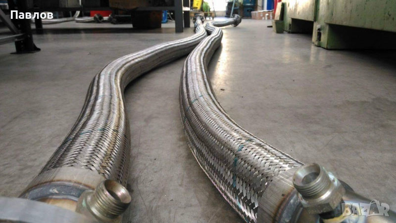 Метален маркуч от неръждаема стомана, снимка 1