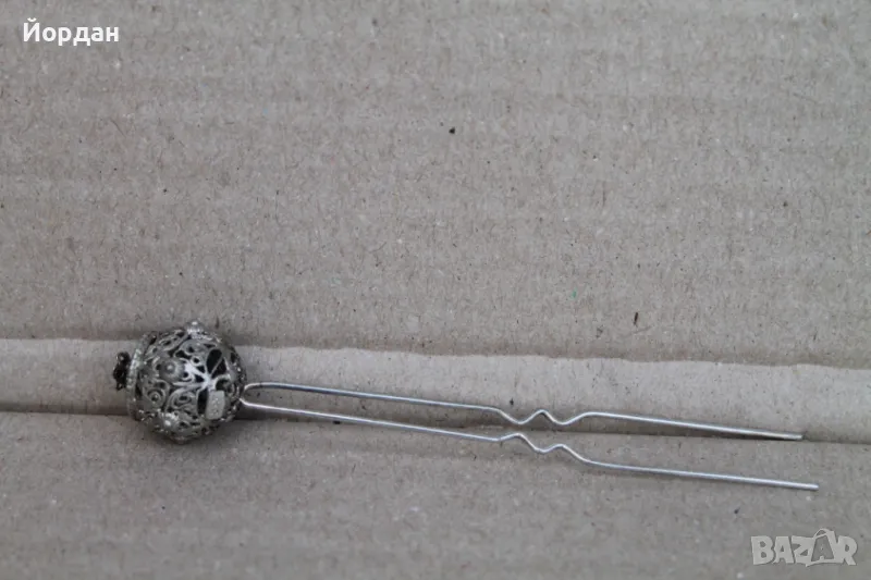 Сребърна игла ''забодка'', снимка 1