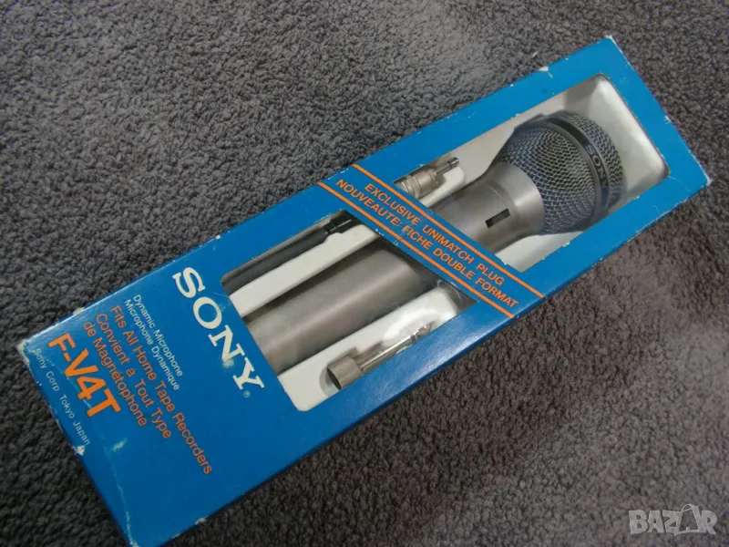  Динамичен микрофон „Sony” FV-4T Нов !, снимка 1