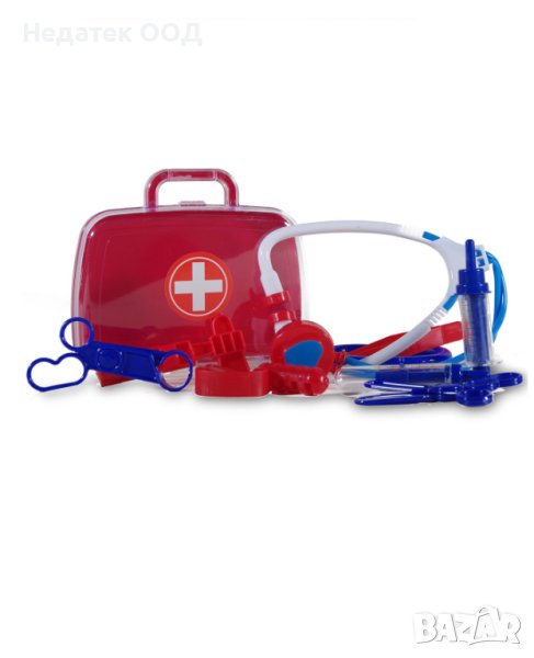 Играчка, Куфар с Докторски инструменти, 10 бр, снимка 1
