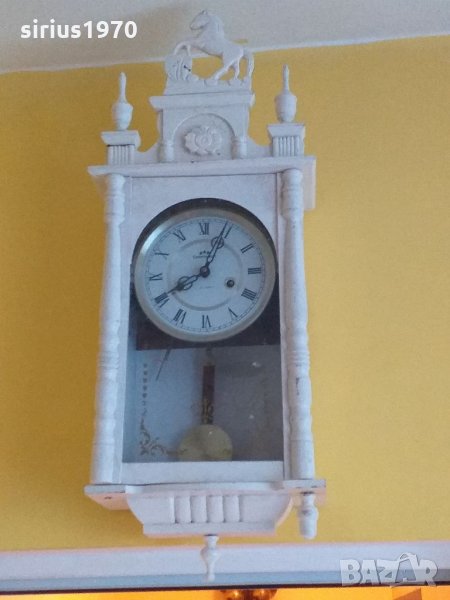 Комодор профилактиран от часовникар стенен часовник, снимка 1