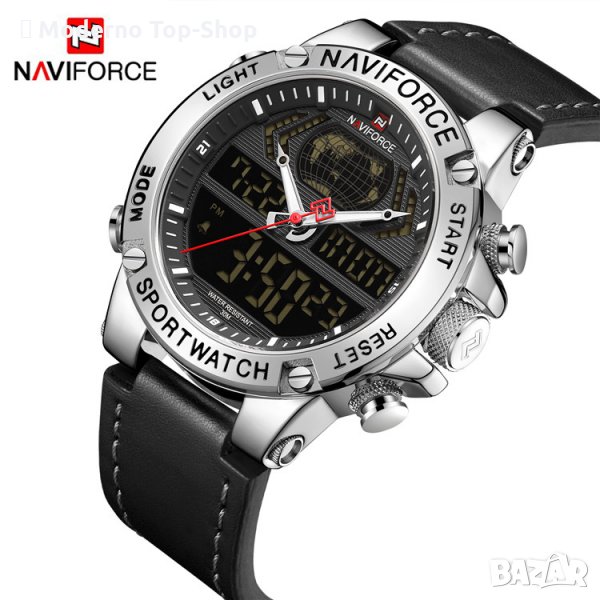 Мъжки часовник NaviForce многофункционален NF9164 SBB., снимка 1