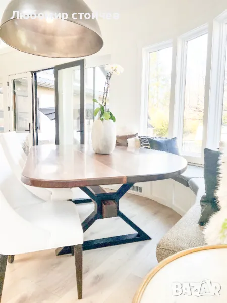 Метални крака за маса, трапезна маса, холна маса, снимка 1