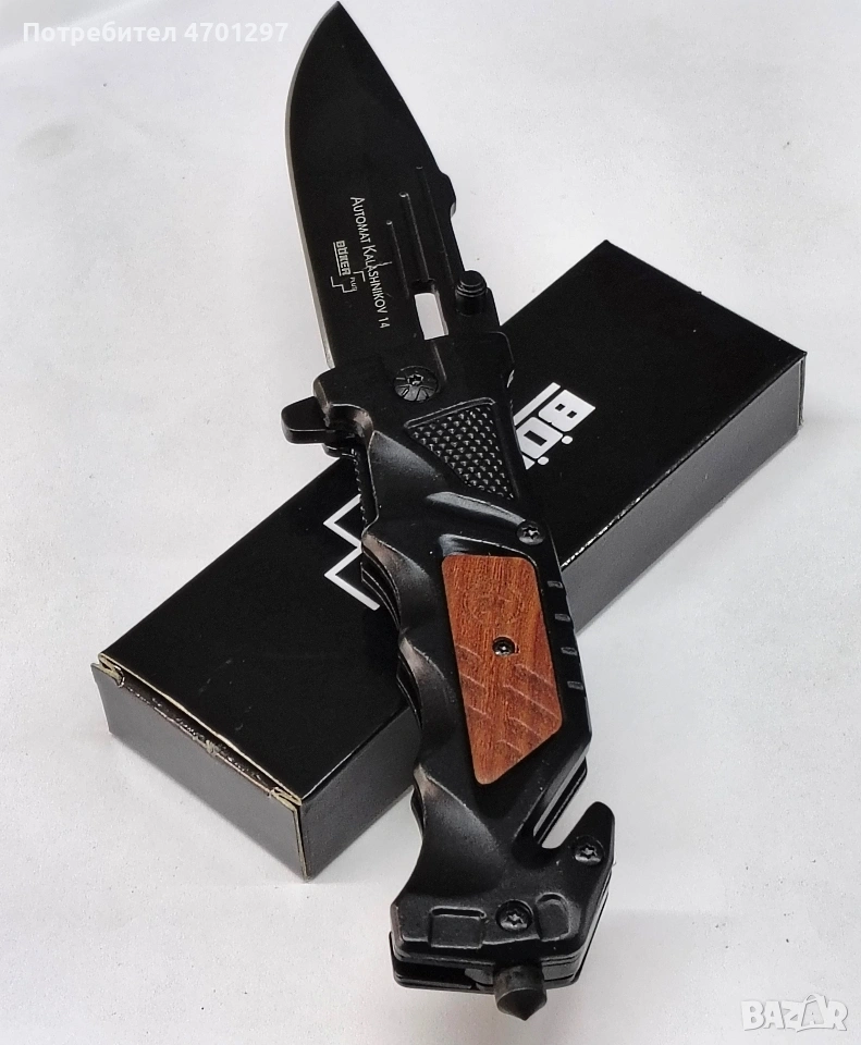 Сгъваем нож Avtomat Kalashnikov 14 - BOKER PLUS , снимка 1