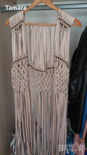 Велурен елек, снимка 1