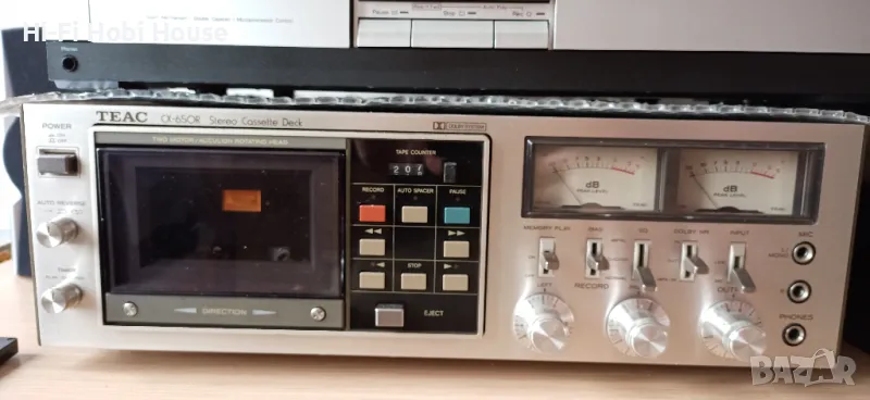 Касетен дек Cassette deck TEAC CX 650 R, снимка 1