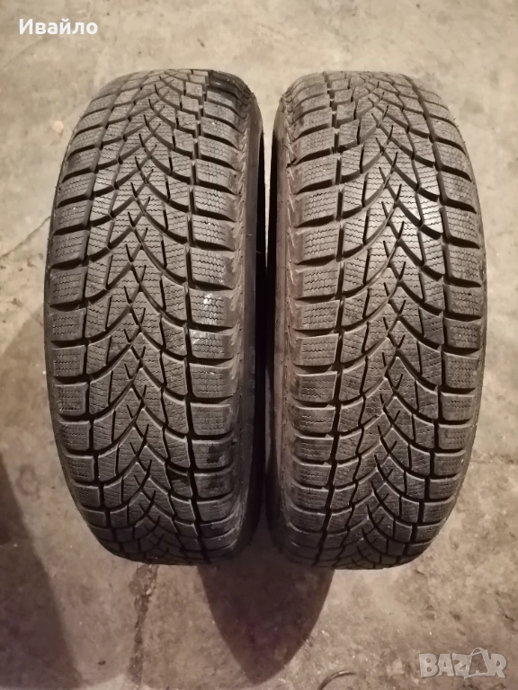 Продавам 2 броя зимни гуми 175.65.15 на 1 сезон дот 2019 Daiton , снимка 1