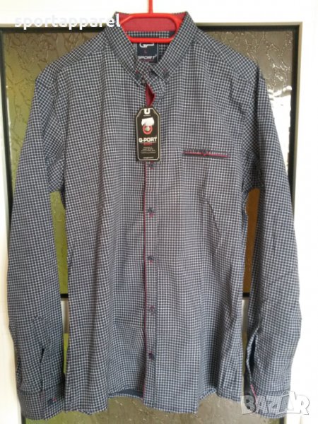 Вталена мъжка риза , снимка 1