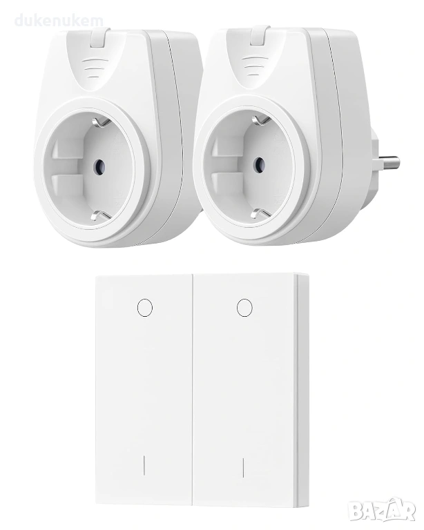 Безжичен контакт с дистанционно управление 16A / 3500W, снимка 1