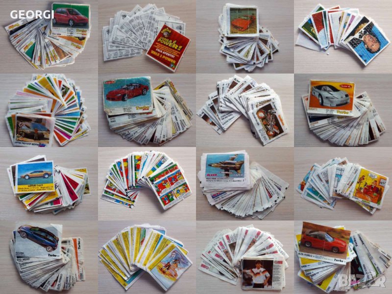 Картинки от дъвки Турбо и много други цели серии, снимка 1