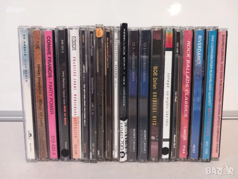 20 бр. лот аудио дискове CD музика, снимка 1