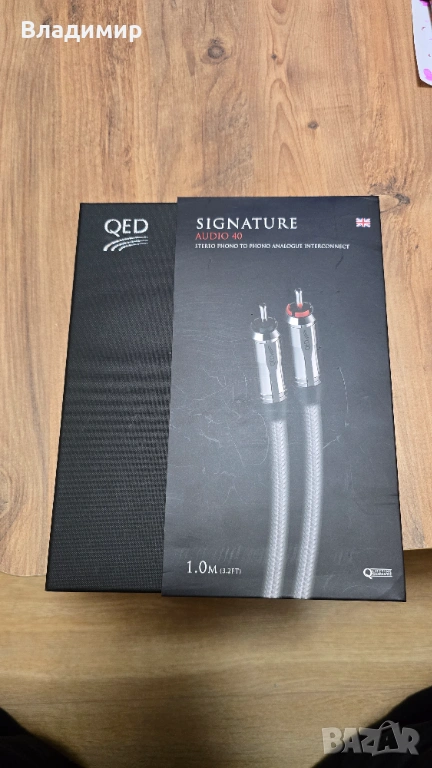 QED Signature Audio 40 -1 метър, снимка 1
