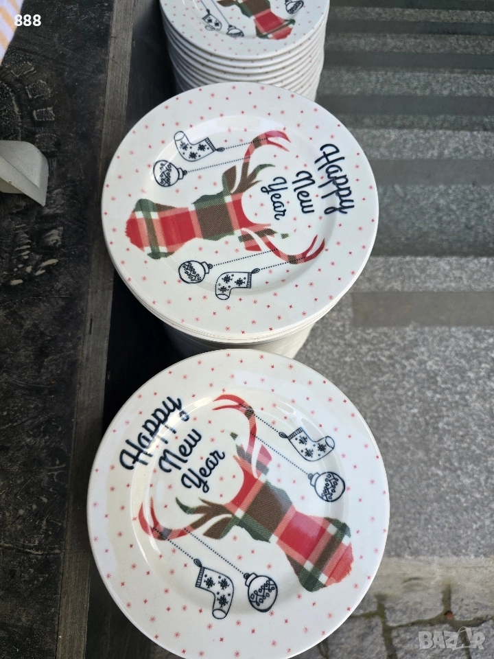коледни чинии , снимка 1