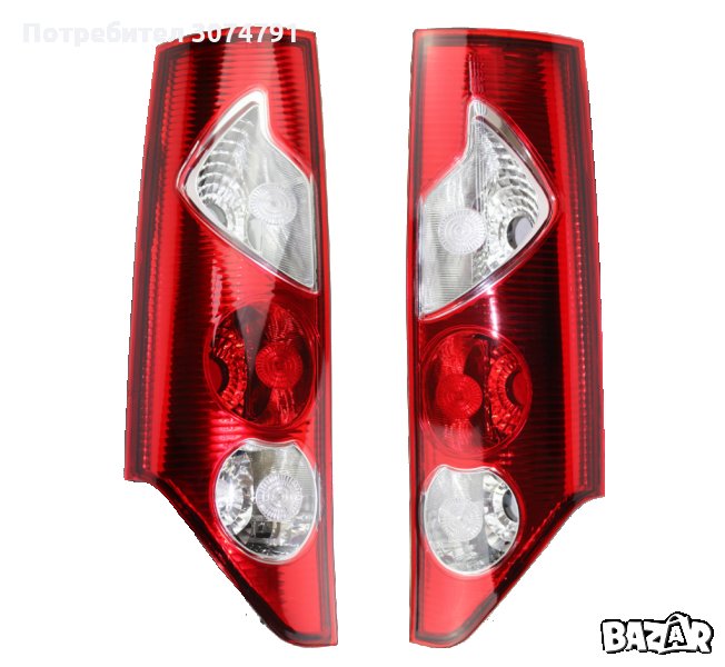 Стопове Стоп Задни Светлини Е4 за RENAULT Kangoo 2008 - 2012, снимка 1