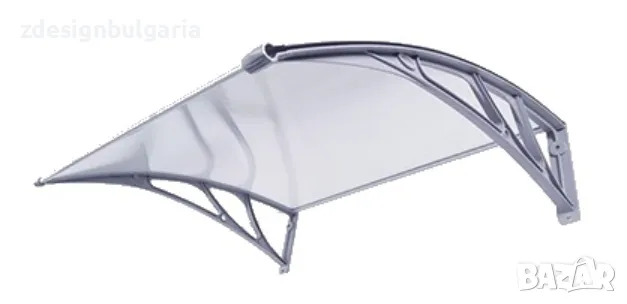 Модулни поликарбонатни навеси, козирки - изграждане ремонт, снимка 1