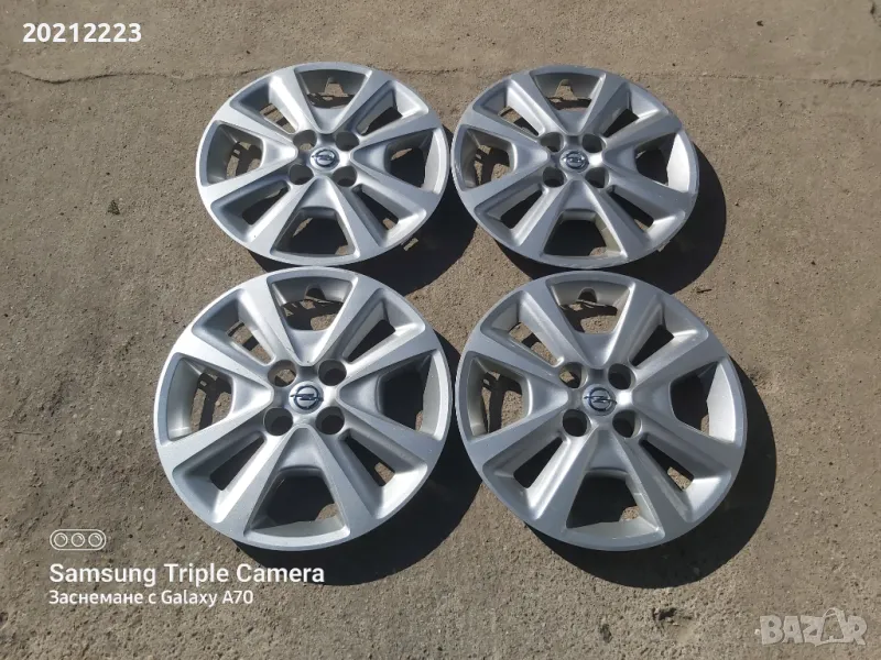 4 броя Оригинални тасове за Opel Corsa D,Opel Corsa E,Opel Adam 15, снимка 1