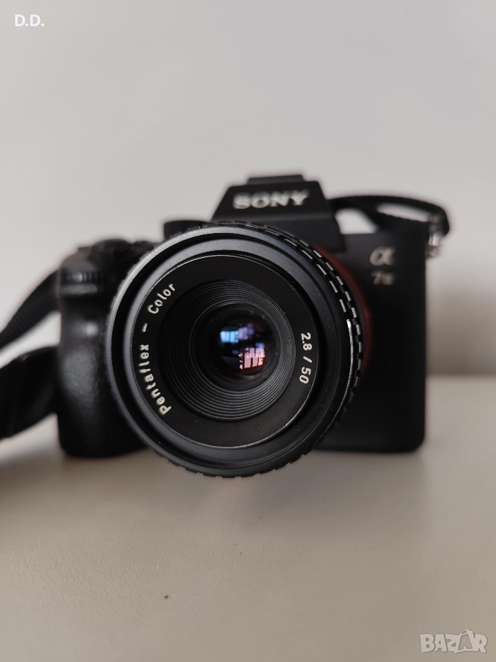 Обектив Pentaflex 50mm F2.8 (резба М42), снимка 1