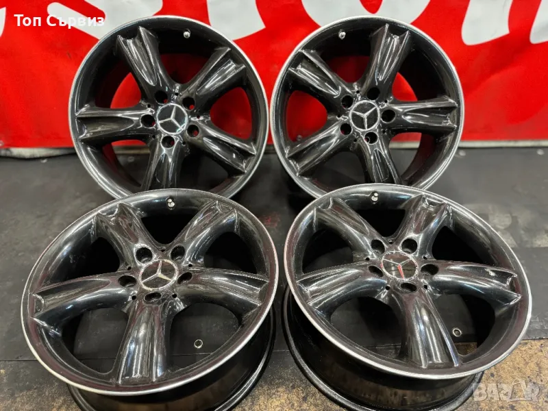Алуминиеви джанти за Мерцедес, Спорт пакет, 17 цола, 5х112, снимка 1