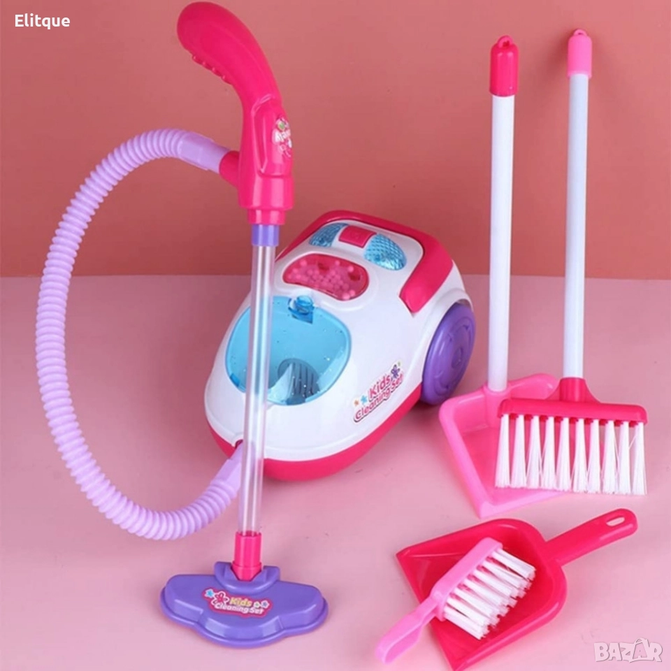 Комплект от 6 детски играчки за почистване, снимка 1