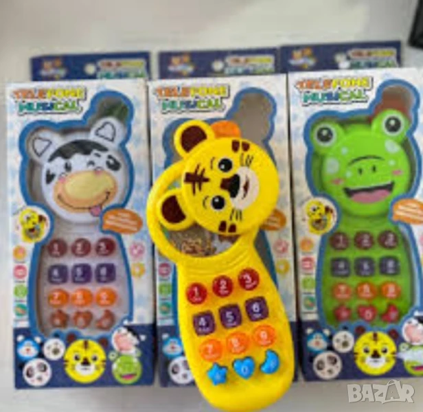 Детски музикални телефони, забавление и обучение за най-малките, снимка 1
