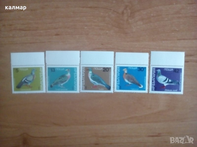 Български пощенски марки - гълъби, снимка 1