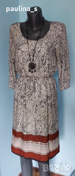 Копринена рокля с хастар "soya concept" , снимка 1