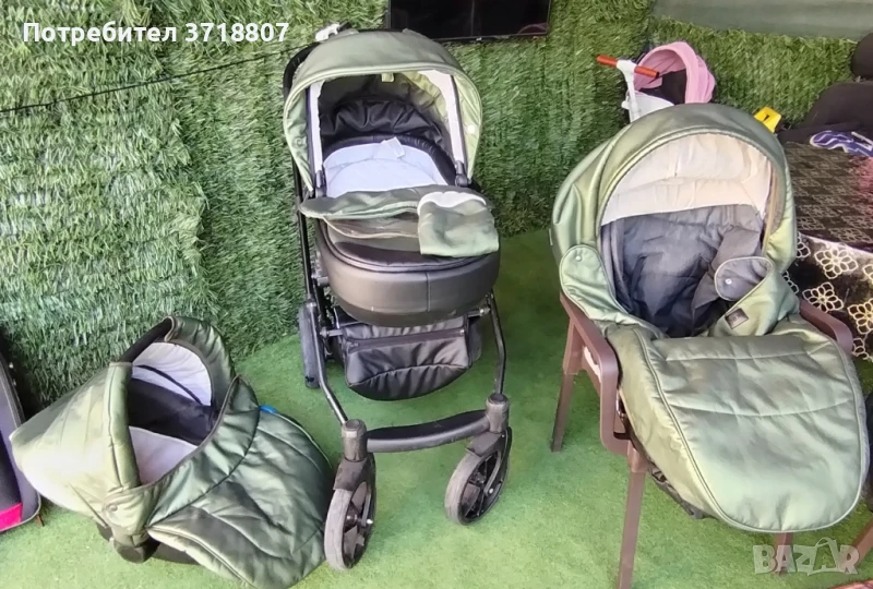 бебешка количка 3-1 fintera next , снимка 1