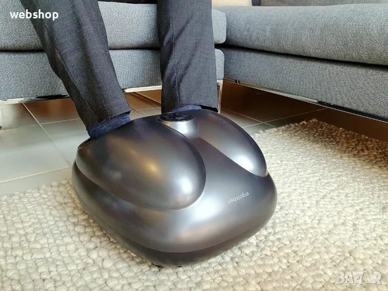  Ролков масажор за крака Ergoleben с въздушно налягане, Немски масажор 3в1, снимка 1