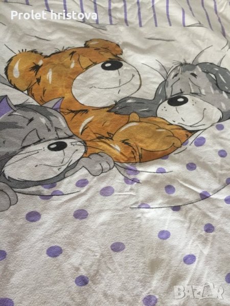 Бархетен спален плик” Том и Джери”, снимка 1
