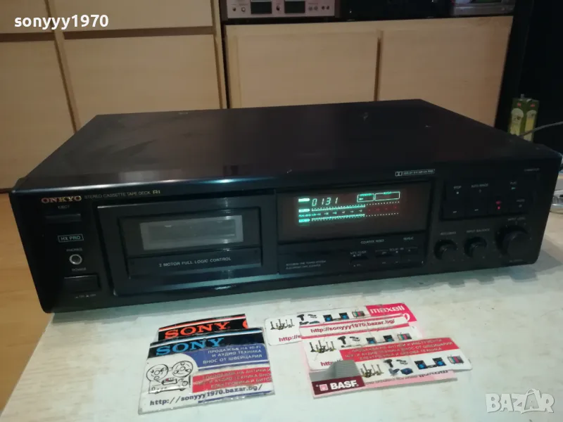 ONKYO DECK WITH ACCUBIAS-ВНОС SWISS 2002250837, снимка 1