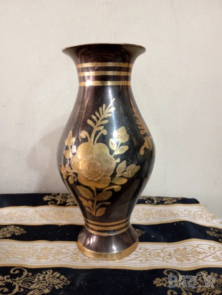 Месингова ваза, снимка 1