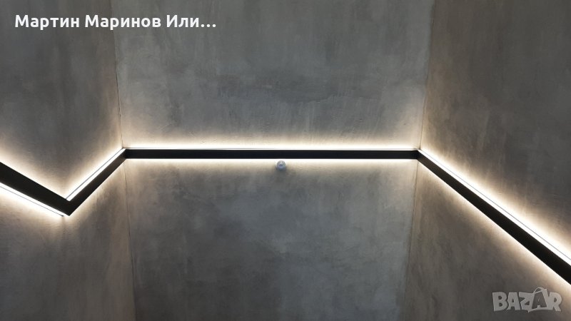 Алуминиев Профил за ЛЕД Лента ъп даун, снимка 1