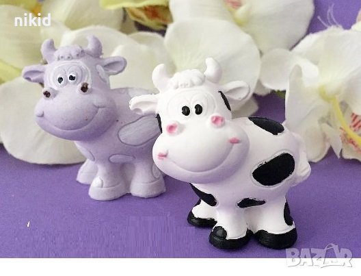 3D Крава силиконов молд форма за фондан украса торта декорация, снимка 1