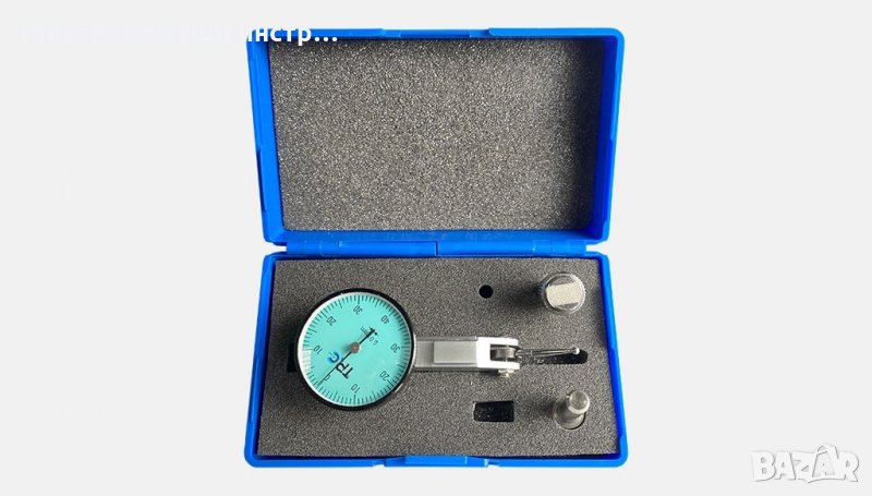 Индикаторен часовник с чупещо краче с точност 0.01 мм., снимка 1